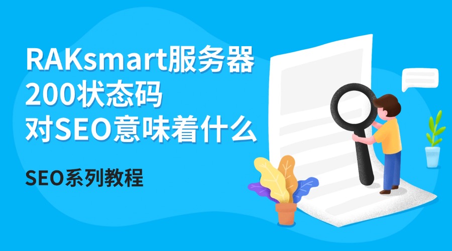 SEO系列教程：RAKsmart服务器200状态码对SEO意味着什么